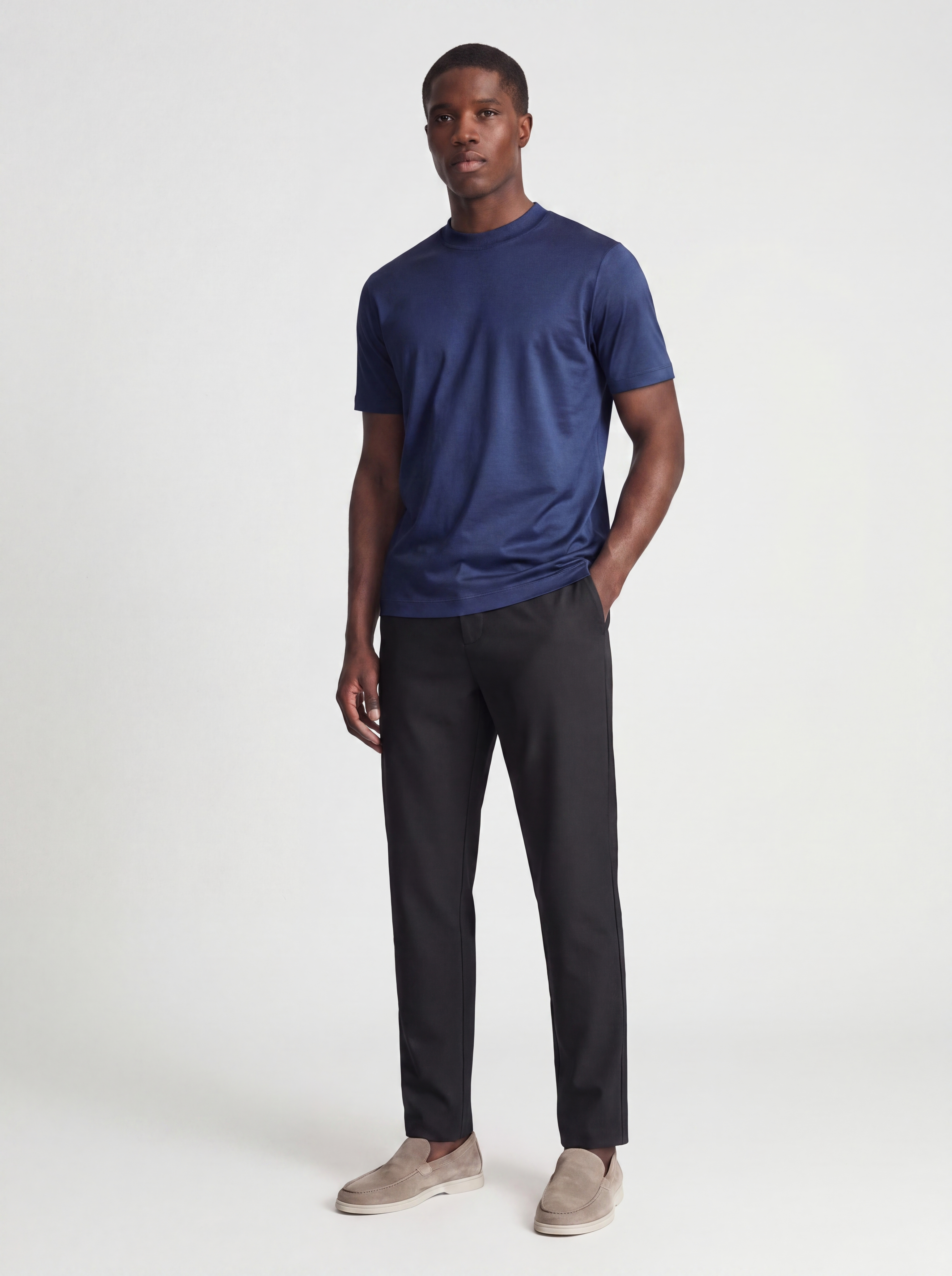 Sheen Navy Blue T-shirt